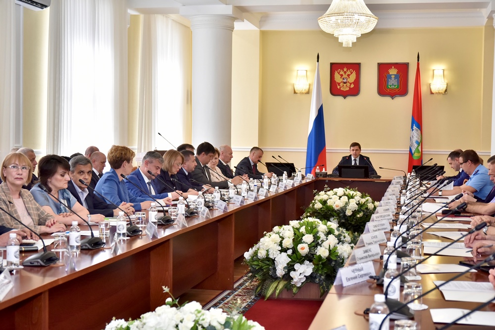 Заседание Координационного совещания по обеспечению правопорядка в Орловской области